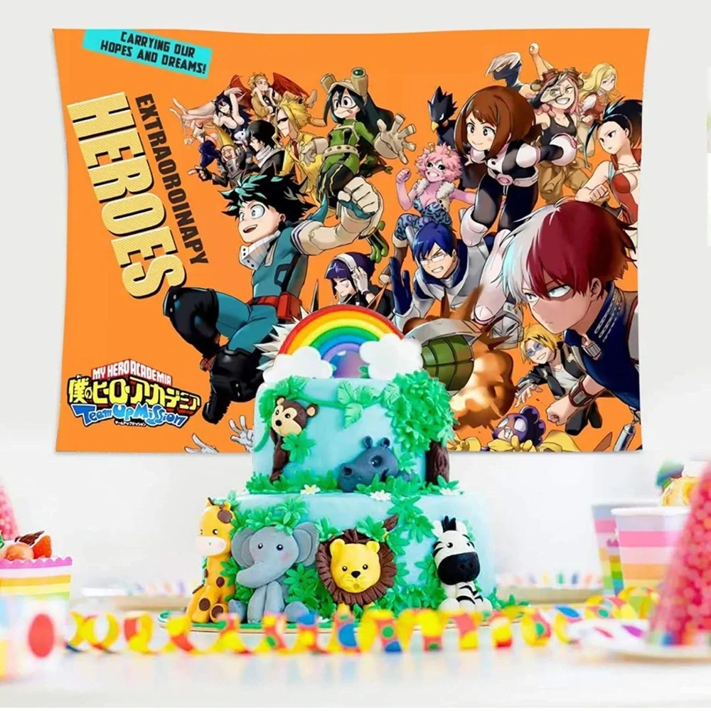 My Hero Academia Poster-My Hero Academia Tapestry-Anime Tapestry-Anime Posters